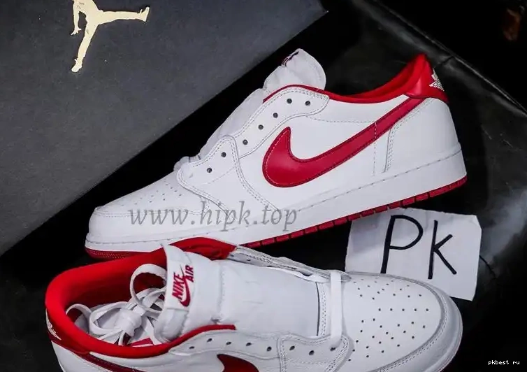 Red TO RETAIL GOD SHIP PK Retro Jordan 1 MATERIALS Varsity READY LowWhite 0516
